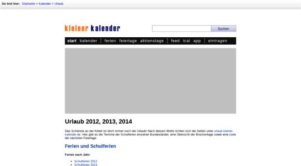urlaub.kleiner-kalender.de