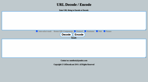 urldecode.net