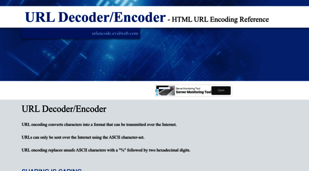 urlencode.evidweb.com