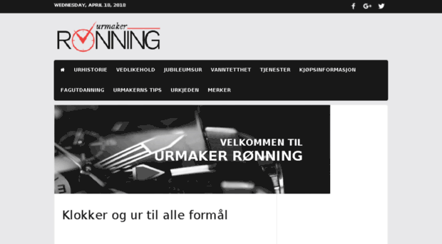 urmaker-ronning.no