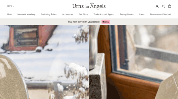 urnsforangels.com