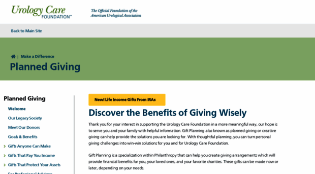 urologyhealth.plannedgiving.org