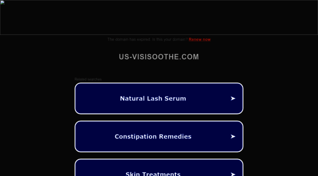 us-visisoothe.com