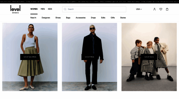 us.levelshoes.com