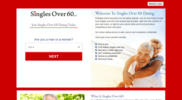 over 60 dating sites free