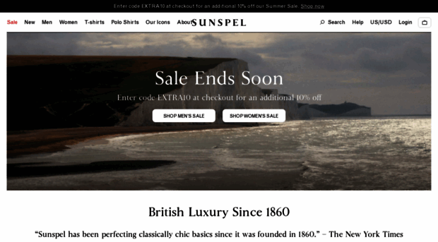 us.sunspel.com