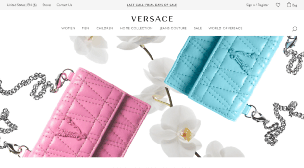 us.versace.com