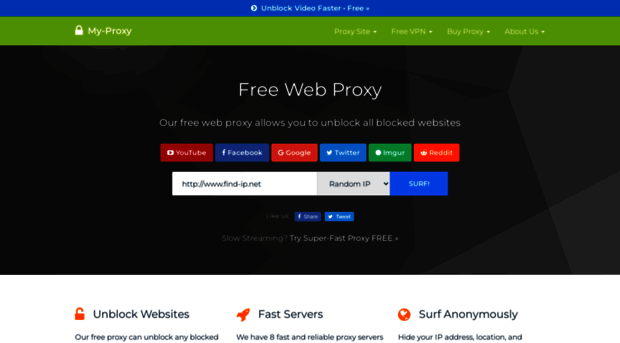 united states proxy website