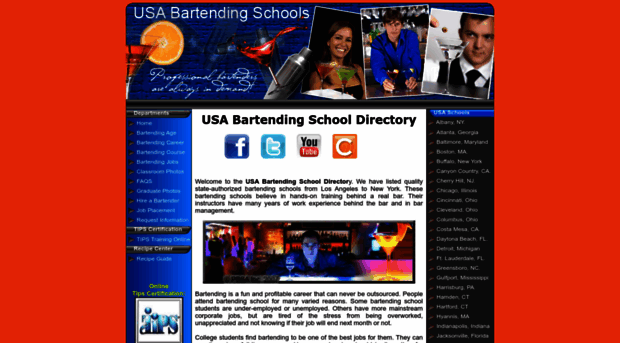 usabartendingschool.com