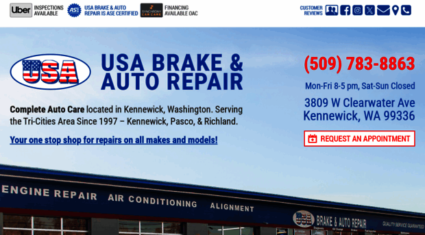 usabrakeandautorepair.com