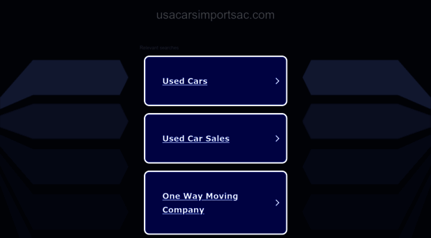 usacarsimportsac.com