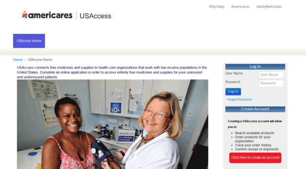 usaccess.americares.org