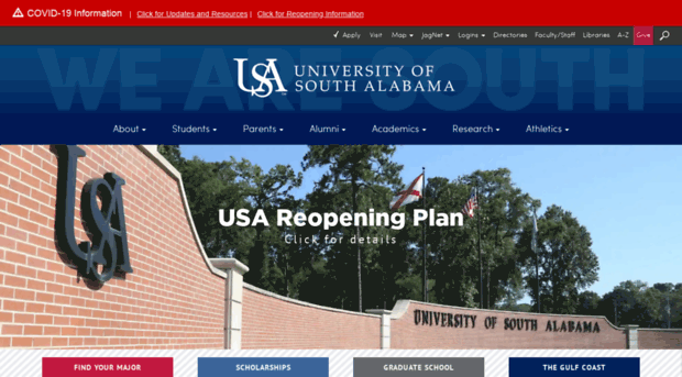 usadev.southalabama.edu