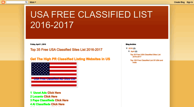 usafreeclassifiedlist.blogspot.com