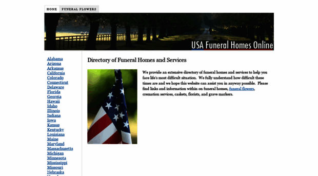 usafuneralhomesonline.com