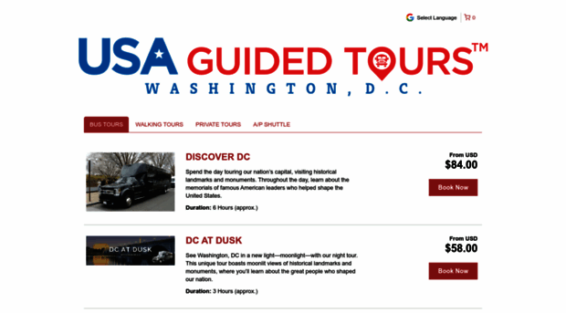 usaguidedtours.rezdy.com