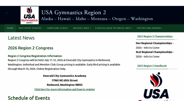 usagymnasticsregion2.com