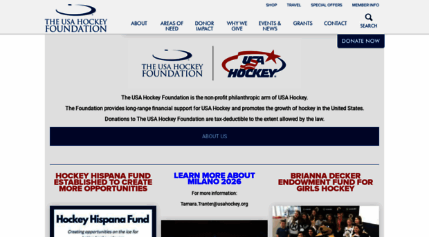 usahockeyfoundation.com