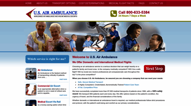 usairambulance.net