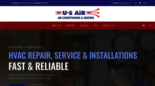 usairconditioning.com