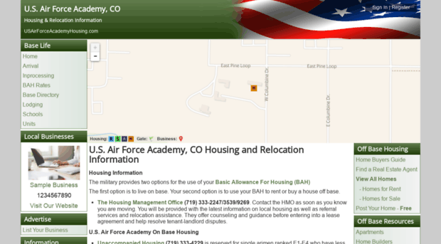 usairforceacademyhousing.com