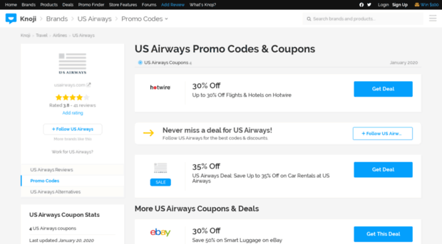 usairways.bluepromocode.com