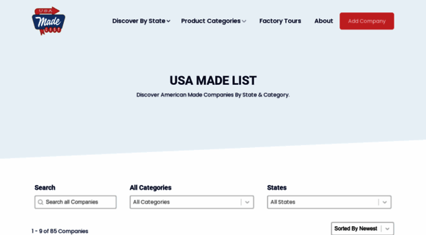 usamadelist.com