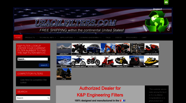 usaoilfilters.com