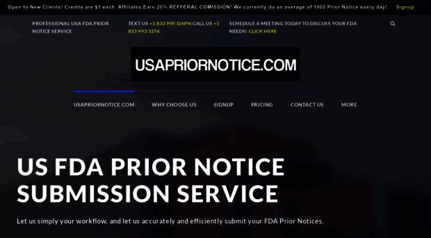 usapriornotice.com