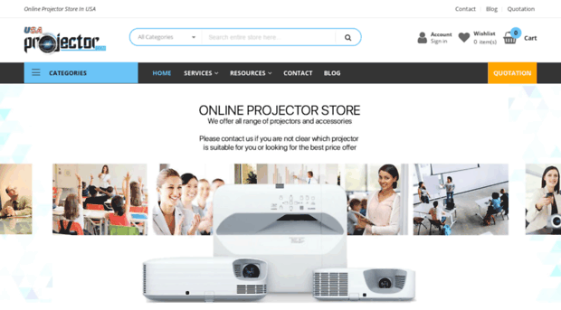 usaprojector.com