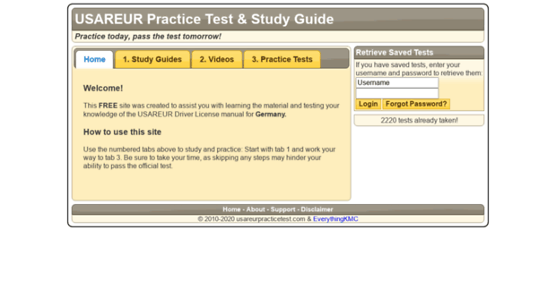 usareurpracticetest.com