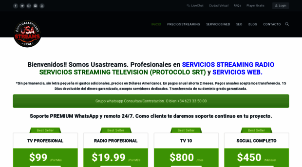 usastreams.com