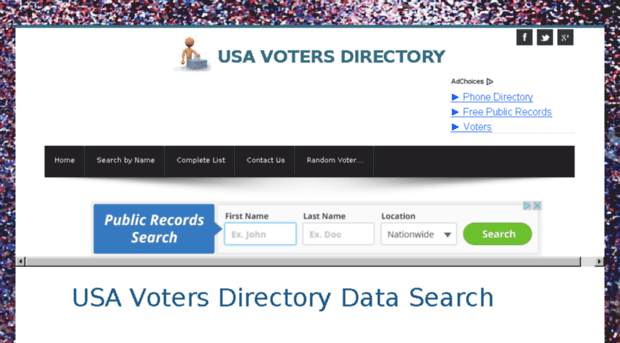 usavoters.directory