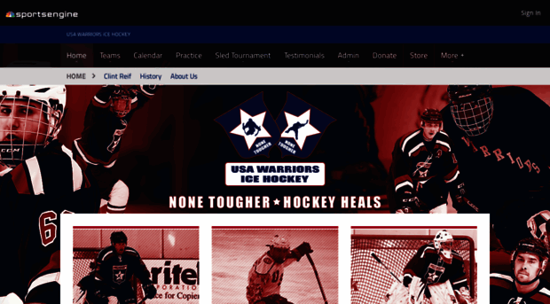 usawarriorshockey.org