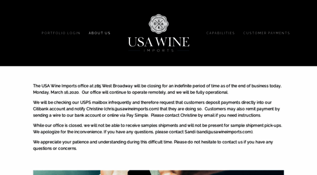 usawineimports.com