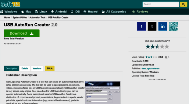 usb-autorun-creator.soft112.com