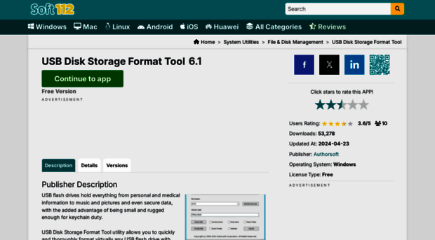 usb-disk-storage-format-tool.soft112.com