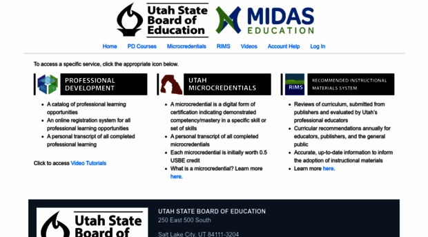 usbe.midaseducation.com