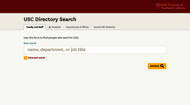 uscdirectory.usc.edu