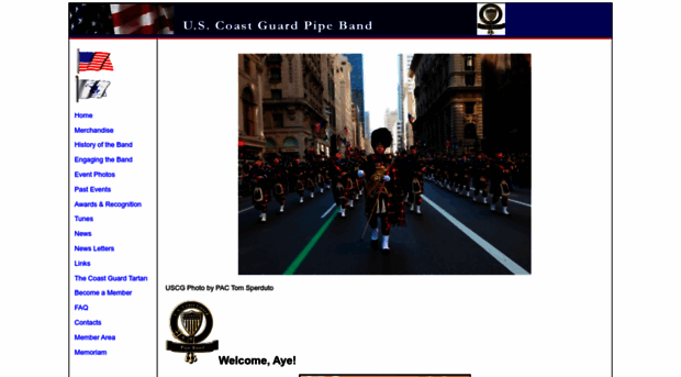 uscgpipeband.org