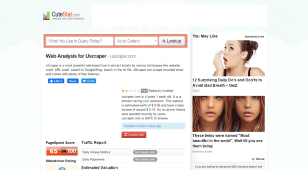 uscraper.com.cutestat.com