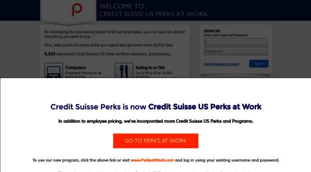 uscreditsuisse.corporateperks.com