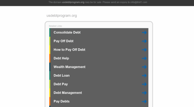 usdebtprogram.org