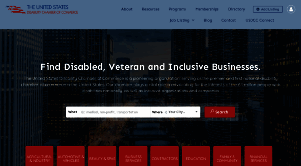 usdisabilitychamber.com