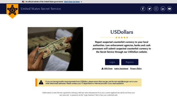 usdollars.usss.gov