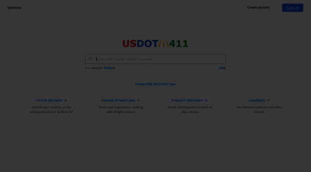 usdot411.com