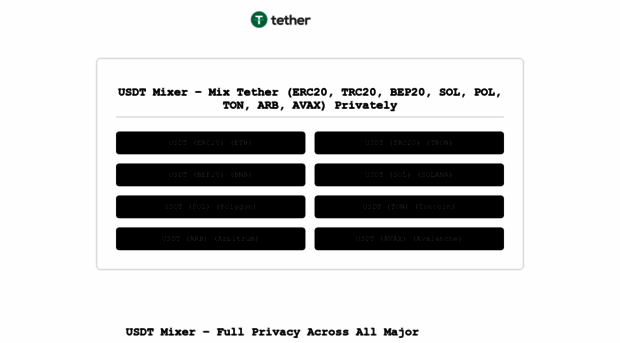 usdtxmixer.com