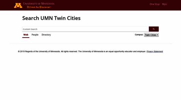 usearch.umn.edu