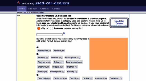 used-car-dealers.b99.co.uk