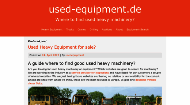 used-equipment.de